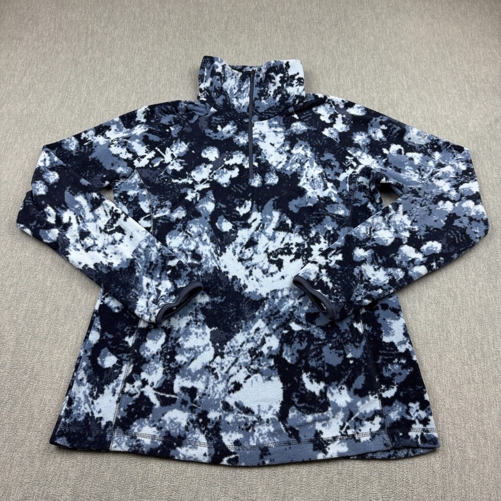 Columbia Pullover Womens Large Arctic Air Printed Half Zip Jacket Lightweight